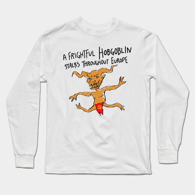 A Frightful Hobgoblin Long Sleeve T-Shirt by ExistentialComics